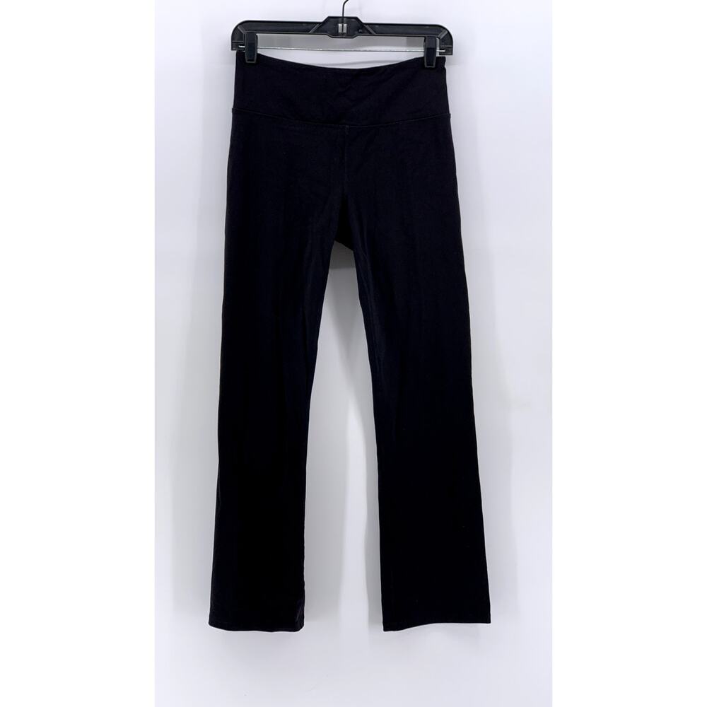 TEK GEAR Women's Petite Black Shapewear Flared Workout Pants SZ P/M
